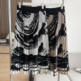 Women Skirt Knitted Skirt Autumn Artistic Style