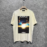 Purple Brand T Shirt Short Sleeve T-shirt Blouse