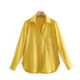 Women T-Shirt Spring and Autumn Simple Shirt Women