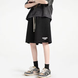 Men Sweatpants Waffle Shorts Men's Summer Loose Casual Sweatpants