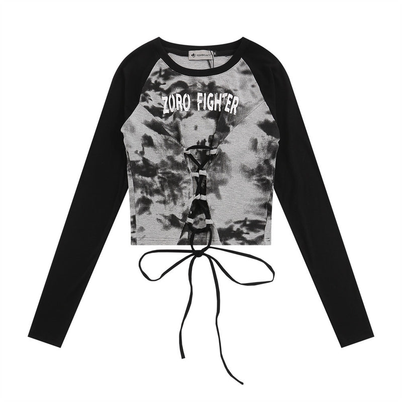 Women Long Sleeve T-shirt Short-Sleeved T-shirt Women's Casual Autumn Crew Neck