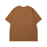 Men T Shirt Bear Printed Cotton Short-Sleeved T-shirt Baby Boy and Girl Summer Loose