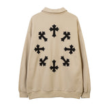 Men Hoodie Embroidered Sweater Men's Loose Casual Spring and Autumn