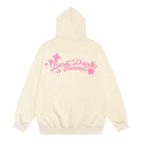 Men Hoodie Printed Loose Sweatshirt Spring and Autumn Men's Loose Street Long-Sleeved Top