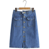 Women Skirt Summer Denim Skirt plus Size Women's Clothing