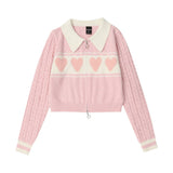 Women Sweater Short Knitwear for Women Autumn Outerwear Sweater