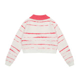 Women Sweater Polo Short Sweater Women's Autumn Leisure Long Sleeve Sweater