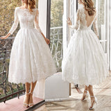 Slutty Wedding Dress Spring/Summer Dress Midi Dress