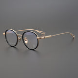 CHH Chrome Hearts Glasses Handmade Titanium Round Frame