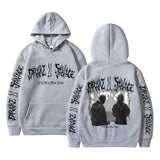Hip Hop Rapper Drake Graphic Hoodie Rap 21 Savage Print