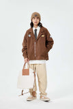 Unisex Jacket Autumn Corduroy Coat Women's Clothing
