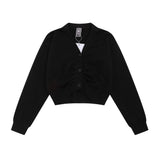 Women Sweater Cardigan Sweater Women's Autumn Leisure Long Sleeve Button