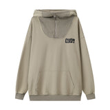 Men Hoodie Sweater Men's Autumn and Winter Washed and Worn Loose