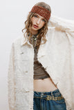 Unisex Jacket Autumn Tassel Fabric Long Sleeve Shirt