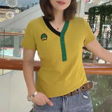 Women T-shirt Short Sleeve T-shirt Top