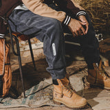 Men Sweatpants Men's Loose Men's Autumn and Winter Casual Pants