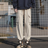 Men Sweatpants Fashion Brand Loose Tappered Fried Street Casual Trousers