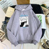 Jujutsu Kaisen Anime Gojo Satoru Comics Hoodies Men Autumn