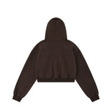 Women Hoodie Cropped Hoodie Women's Autumn Leisure Long Sleeve