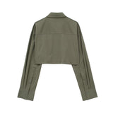 Women T-shirt Short Work Clothes Style Women's Shirt Autumn Top Women's