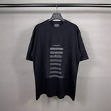 Men T-shirts Summer Paris Music Short Sleeve T-Shirt Loose Casual