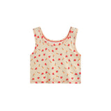 Women Vest Printed Short Vest Girls Casual Summer Sleeveless