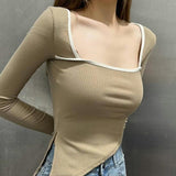 Women Long Sleeve Shirt Women's Bottoming Shirt Women's Long Sleeve