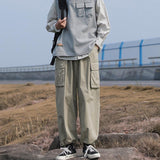 Men Sweatpants Overalls Men's Autumn Loose Casual
