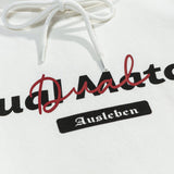 Men Hoodie Letter Printed Hoodie Men Spring and Autumn Leisure Loose Long Sleeve