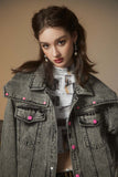 Unisex Jacket Fall Vintage Denim Jacket Women's Clothing