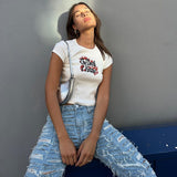 Women Jeans Spring and Autumn Straight Loose Trousers