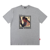 Men T Shirt Printed Street Style Short Sleeve T-shirt Men and Women Couple