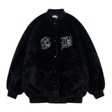Men Cotton Padded Jacket Winter Warm Cotton-Padded Coat Coat Male Letter Embroidered Cotton Jacket Jacket