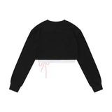 Women Hoodie Sweater Women's Autumn Leisure Letters Print round Neck Long Sleeve