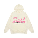 Men Hoodie Letter Printed Hoodie Men's Loose Long Sleeve Spring and Autumn Leisure