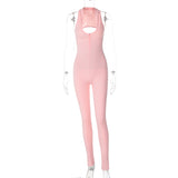 Women Jumpsuit Women's Summer Fashion Sexy Zipper Jumpsuit