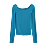 Women's T-Shirt Autumn Long-Sleeved T-shirt Women's Bottoming Top