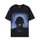 Travis Scott T-Shirt TRAVIS SCOTT CACTUS JACK Loose Crew Neck Short Sleeve