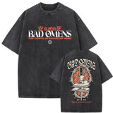 Washed Vintage Bad Omens Band Tour American Music