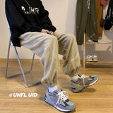 Men Sweatpants Polar Fleece Pants Men's Loose All-Matching