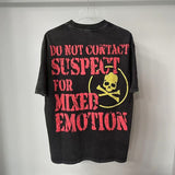 Mixed Emotion T-Shirt Alien Ancient print, summer Short sleeves