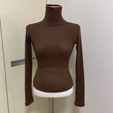 Women Long Sleeve Shirt Short Long Sleeve Top Women's Autumn and Winter