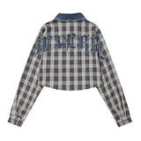 Women Long Sleeve Shirt Denim Women's Casual Shorts