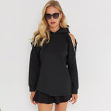 Women Sweatshirt Long-Sleeved Sweater Autumn and Winter Loose Casual Long Sleeves