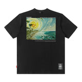 Men T Shirt Short-Sleeved T-shirt Hip Hop Vibe Style Casual All-Matching Men