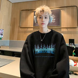 Men Hoodie Sweater Men's Spring and Autumn Fashion Brand Long Sleeve T-shirt Loose
