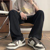 Men Sweatpants Boys Pants Spring Loose Straight