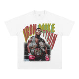 Mike Tyson T Shirt Boxer Retro Short Sleeve