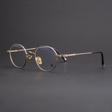 CHH Chrome Hearts Glasses Fashion Exquisite Pure Titanium Ultra Light Round Frame