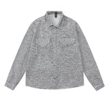 Men Long Sleeve T Shirt Shirt Coat Men's Spring and Autumn Loose Leisure All-Matching Long Sleeve Shirt